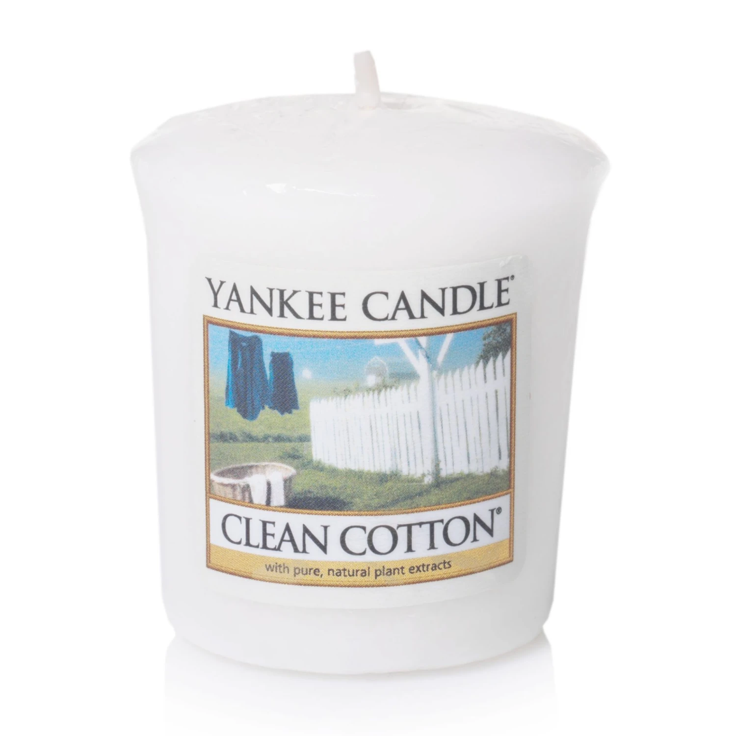 Yankee Candle Candela Sampler Clean Cotton 1 Yankee Candle Candela Sampler Clean Cotton