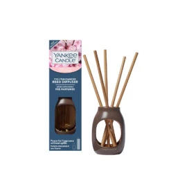 Yankee Candle Diffusore Con Bastoncini Profumati Metallic Cherry Blossom