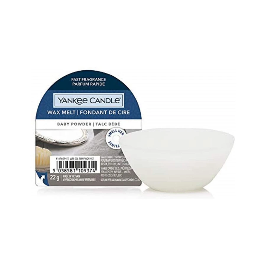 Yankee Candle Baby Powder Wax Melt 1 Yankee Candle Baby Powder Wax Melt