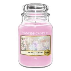 Yankee Candle Candela In Giara Grande Snowflake Kisses 150 Ore