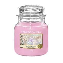 Yankee Candle Candela In Giara Media Snowflake Kisses 75 Ore
