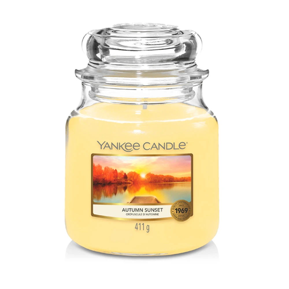 Yankee Candle Candela In Giara Media Autumn Sunset 75 Ore 1 Yankee Candle Candela In Giara Media Autumn Sunset 75 Ore