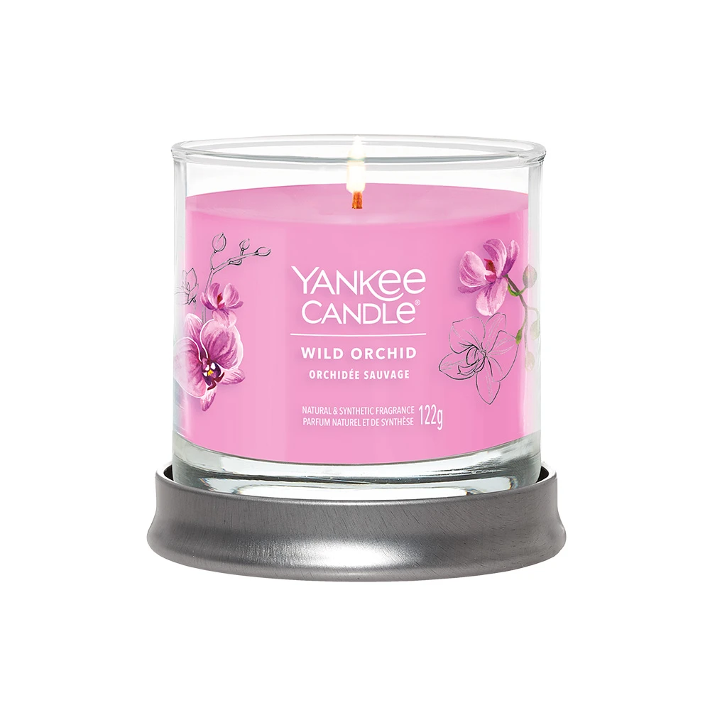 Yankee Candle Signature Candela In Tumbler Piccolo Wild Orchid 30 Ore 2 Yankee Candle Signature Candela In Tumbler Piccolo Wild Orchid 30 Ore - immagine 2