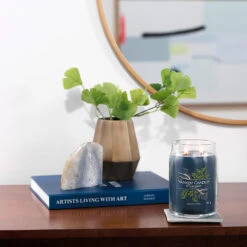 Yankee Candle Signature Candela In Giara Grande Bayside Cedar 90 Ore -Vendite Yankee Candle 0099717 yankee candle signature candela in giara grande bayside cedar 90 ore