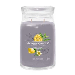 Yankee Candle Signature Candela In Giara Grande Black Tea & Lemon 90 Ore