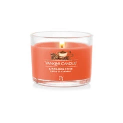 Yankee Candle Signature Candela Votiva In Vetro Cinnamon Stick 10 Ore