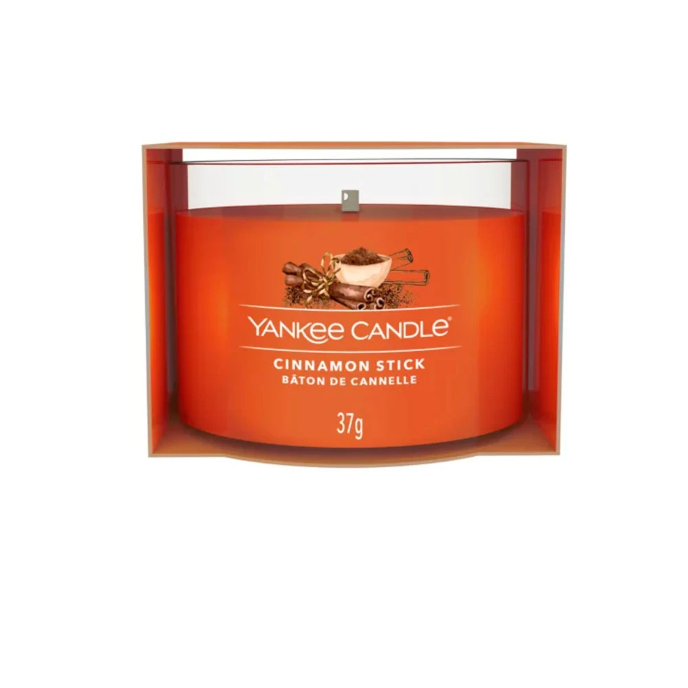 Yankee Candle Signature Candela Votiva In Vetro Cinnamon Stick 10 Ore 2 Yankee Candle Signature Candela Votiva In Vetro Cinnamon Stick 10 Ore - immagine 2