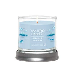 Yankee Candle Signature Candela In Tumbler Piccolo Ocean Air 30 Ore -Vendite Yankee Candle 0099875 yankee candle signature candela in tumbler piccolo ocean air 30 ore