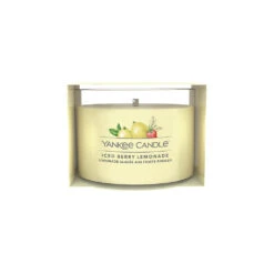 Yankee Candle Signature Candela Votiva In Vetro Iced Berry Lemonade 10 Ore -Vendite Yankee Candle 0099881 yankee candle signature candela votiva in vetro iced berry lemonade 10 ore