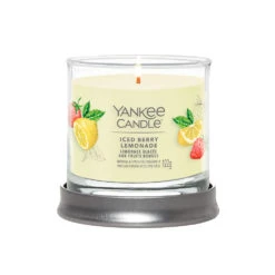 Yankee Candle Signature Candela In Tumbler Piccolo Iced Berry Lemonade 30 Ore -Vendite Yankee Candle 0099900 yankee candle signature candela in tumbler piccolo iced berry lemonade 30 ore