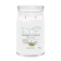 Yankee Candle Signature Candela In Giara Grande Clean Cotton 90 Ore
