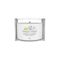 Yankee Candle Signature Candela Votiva In Vetro Midnight Jasmine 10 Ore