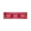 Yankee Candle Signature 3 Candele Votive In Vetro Black Cherry 10 Ore Cad.