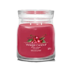 Yankee Candle Signature Candela In Giara Media Black Cherry 50 Ore
