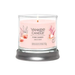 Yankee Candle Signature Candela In Tumbler Piccolo Pink Sands 30 Ore -Vendite Yankee Candle 0099990 yankee candle signature candela in tumbler piccolo pink sands 30 ore