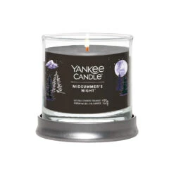 Yankee Candle Signature Candela In Tumbler Piccolo Midsummer's Night 30 Ore -Vendite Yankee Candle 0100064 yankee candle signature candela in tumbler piccolo midsummers night 30 ore