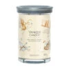Yankee Candle Signature Candela In Tumbler Grande Soft Wool & Amber 100 Ore