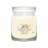 Yankee Candle Signature Candela In Giara Media Soft Wool & Amber 50 Ore