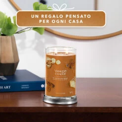 Yankee Candle Signature Candela In Tumbler Grande Spiced Banana Bread 100 Ore -Vendite Yankee Candle 0100221 yankee candle signature candela in tumbler grande spiced banana bread 100 ore