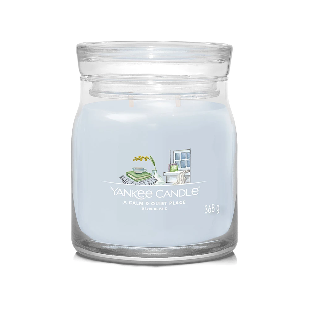 Yankee Candle Signature Candela In Giara Media A Calm And Quiet Place 50 Ore 1 Yankee Candle Signature Candela In Giara Media A Calm And Quiet Place 50 Ore
