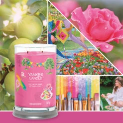 Yankee Candle Signature Candela In Tumbler Grande Art In The Park 100 Ore -Vendite Yankee Candle 0100253 yankee candle signature candela in tumbler grande art in the park 100 ore