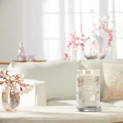 Yankee Candle Signature Candela In Tumbler Grande Warm Cashmere 100 Ore -Vendite Yankee Candle 0100289 yankee candle signature candela in tumbler grande warm cashmere 100 ore