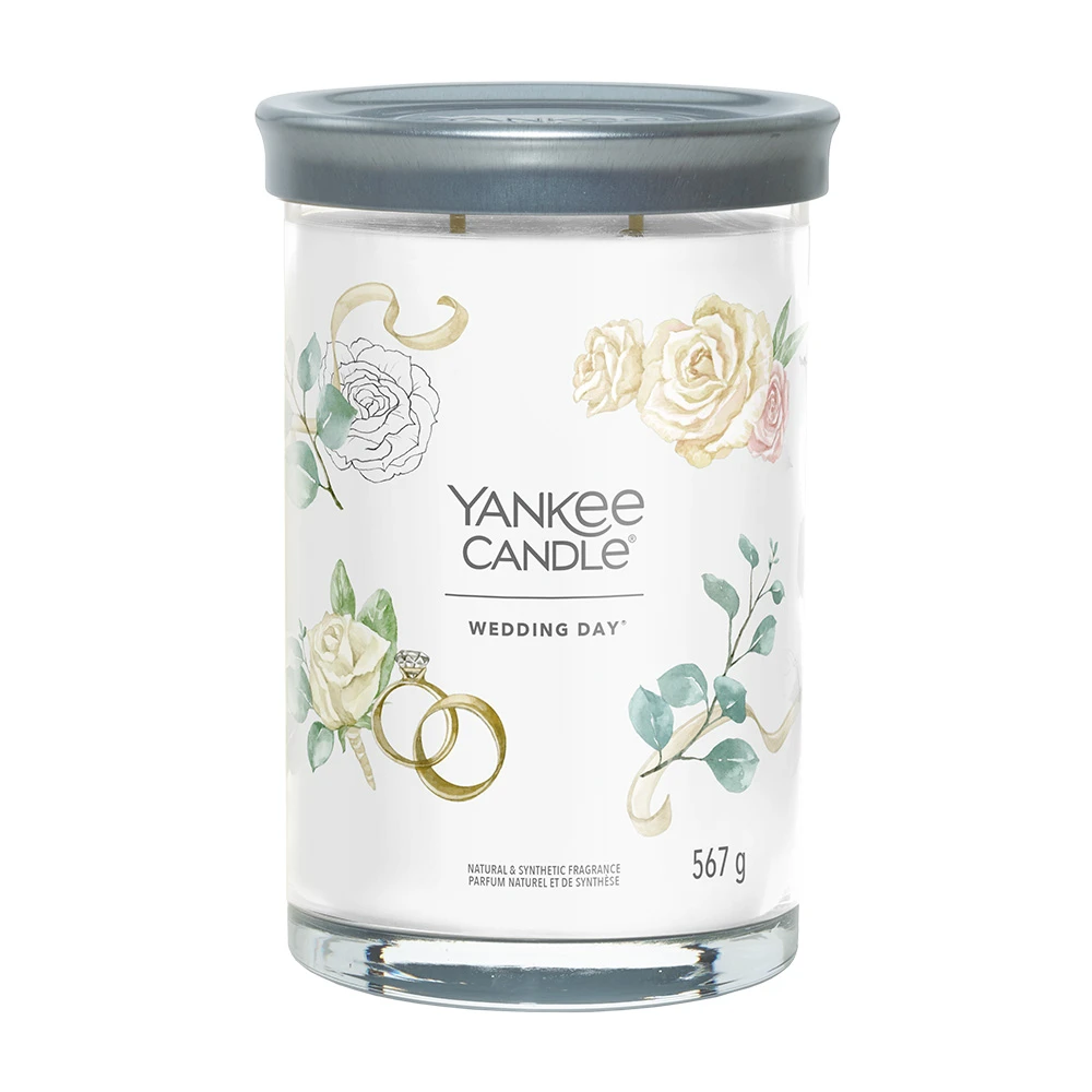 Yankee Candle Signature Candela In Tumbler Grande Wedding Day 100 Ore 1 Yankee Candle Signature Candela In Tumbler Grande Wedding Day 100 Ore