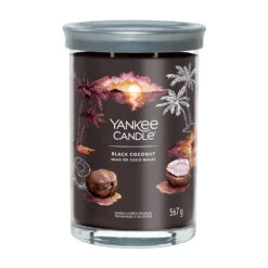 Yankee Candle Signature Candela In Tumbler Grande Black Coconut 100 Ore