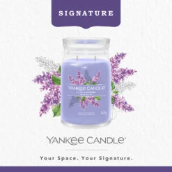 Yankee Candle Signature Candela In Giara Grande Lilac Blossoms 90 Ore -Vendite Yankee Candle 0100354 yankee candle signature candela in giara grande lilac blossoms 90 ore