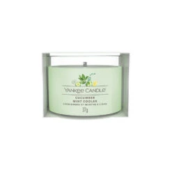 Yankee Candle Signature Candela Votiva In Vetro Cucumber Mint Cooler 10 Ore