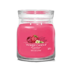 Yankee Candle Signature Candela In Giara Media Red Raspberry 50 Ore