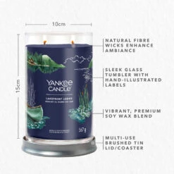 Yankee Candle Signature Candela In Tumbler Grande Lakefront Lodge 100 Ore -Vendite Yankee Candle 0100447 yankee candle signature candela in tumbler grande lakefront lodge 100 ore