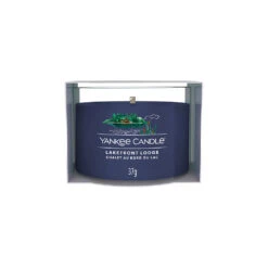 Yankee Candle Signature Candela Votiva In Vetro Lakefront Lodge 10 Ore