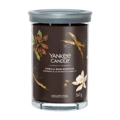 Yankee Candle Signature Candela In Tumbler Grande Vanilla Bean Espresso 100 Ore
