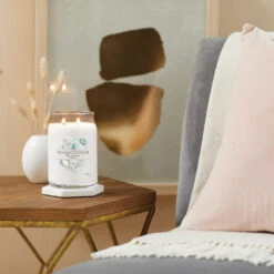 Yankee Candle Signature Candela In Giara Grande Baby Powder 90 Ore -Vendite Yankee Candle 0100537 yankee candle signature candela in giara grande baby powder 90 ore