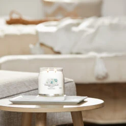 Yankee Candle Signature Candela In Giara Media Baby Powder 50 Ore -Vendite Yankee Candle 0100544 yankee candle signature candela in giara media baby powder 50 ore