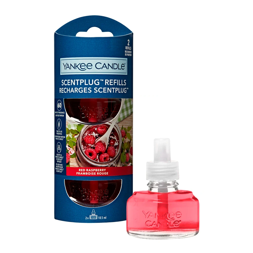 Yankee Candle 2 Ricariche Per Diffusore Elettrico Red Raspberry 30 Giorni Cad. 1 Yankee Candle 2 Ricariche Per Diffusore Elettrico Red Raspberry 30 Giorni Cad.