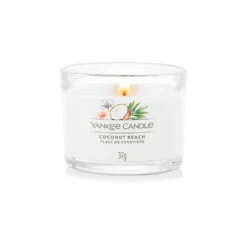 Yankee Candle Signature Candela Votiva In Vetro Coconut Beach 10 Ore